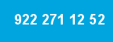 922 271 12 52
